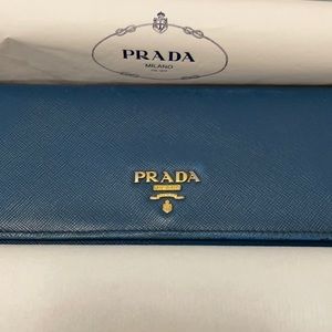 PRADA Saffiano Metal (Cobalt)